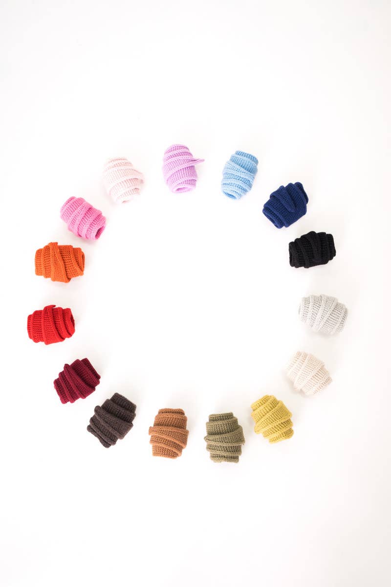 Calie Paris - Kleiner Strickschal • Parma - Schal - ROSA ECK Concept Store