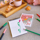 Malbuch (A6) • Floral #1