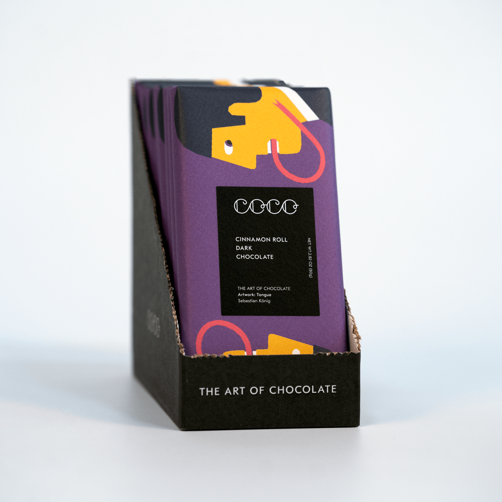 COCO Chocolatier - Dunkle Schokolade • Zimtschnecke - Schokolade - ROSA ECK