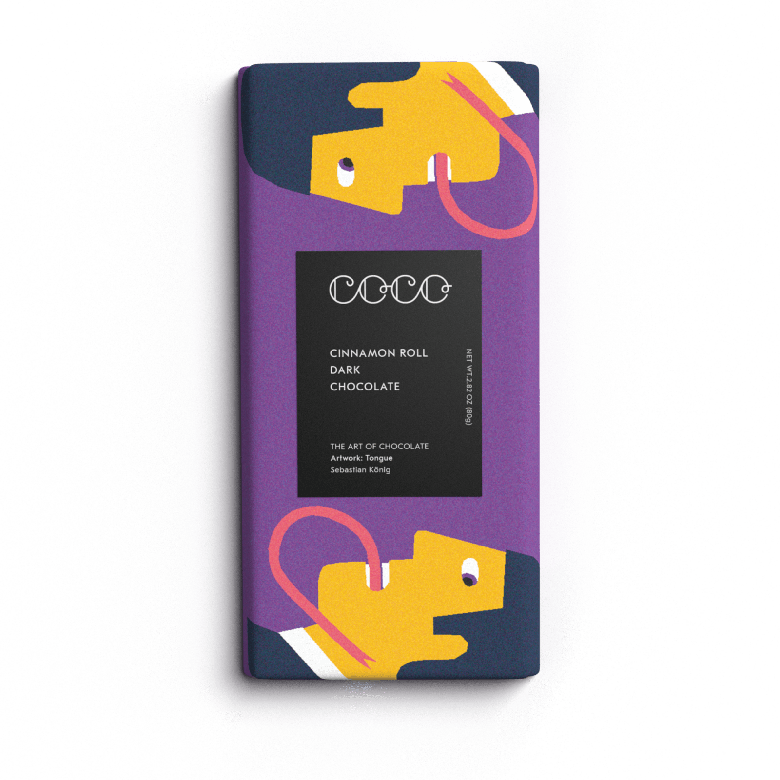 COCO Chocolatier - Dunkle Schokolade • Zimtschnecke - Schokolade - ROSA ECK