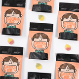 COCO Chocolatier - Fruchtgummi Saurer Apfel • Sour Apple Jellies - Gummibärchen - ROSA ECK