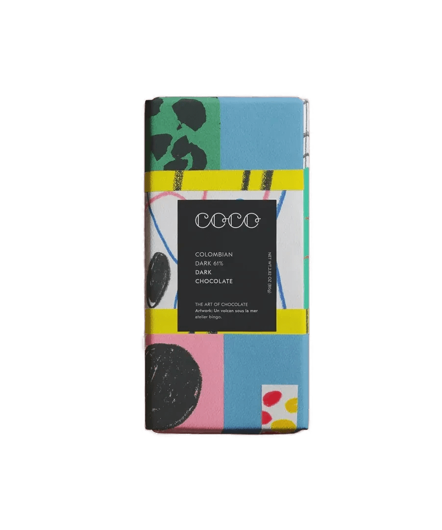 COCO Chocolatier - Mini - Schokolade Dunkel • Colombian Dark 61 % - Schokolade - ROSA ECK