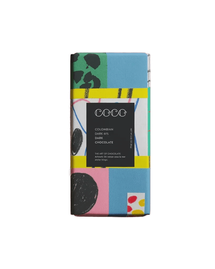 COCO Chocolatier - Mini - Schokolade Dunkel • Colombian Dark 61 % - Schokolade - ROSA ECK
