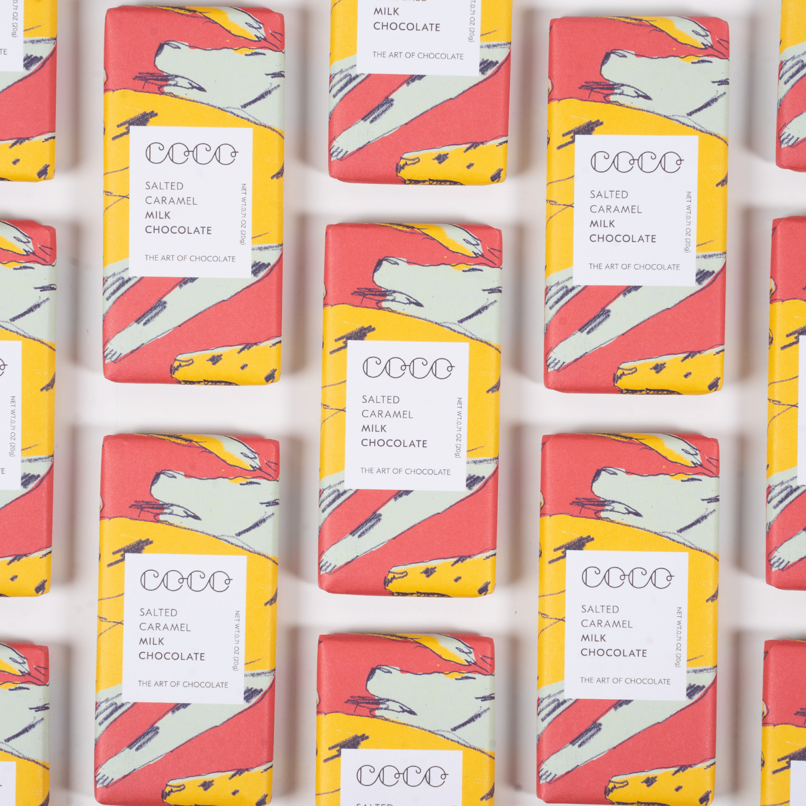 COCO Chocolatier - Mini - Schokolade Vollmilch • Gesalzenes Karamell - Schokolade - ROSA ECK