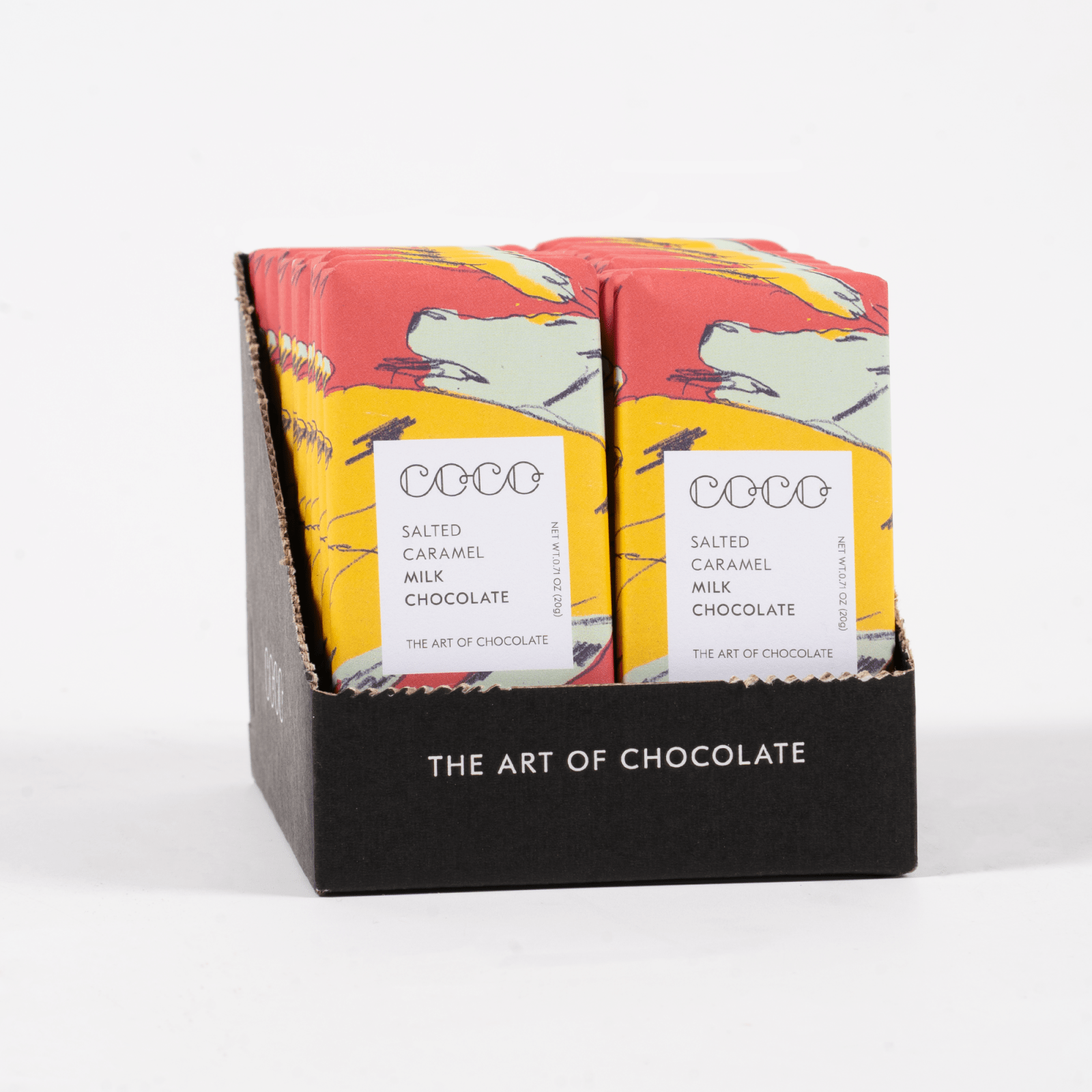 COCO Chocolatier - Mini - Schokolade Vollmilch • Gesalzenes Karamell - Schokolade - ROSA ECK