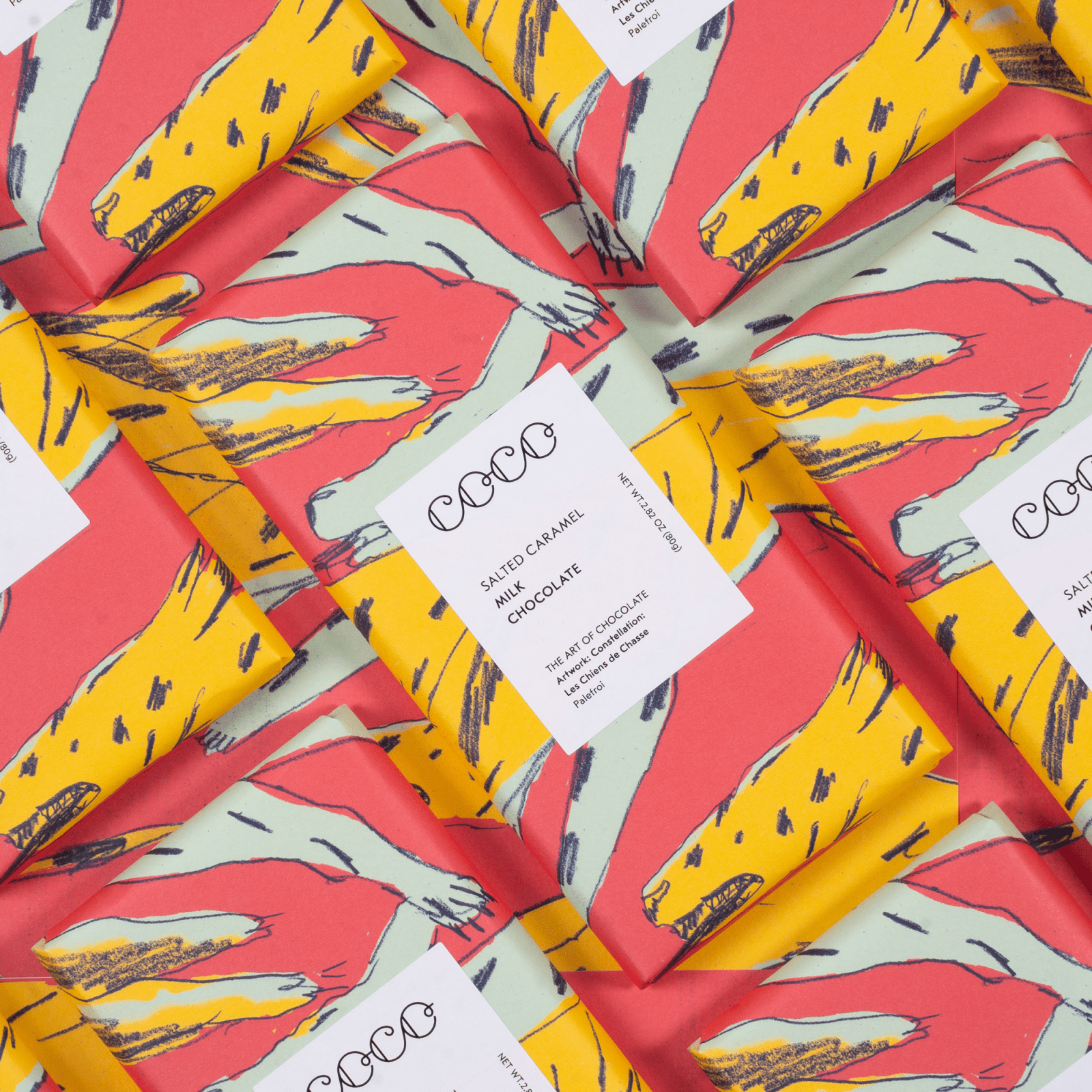 COCO Chocolatier - Vollmilch - Schokolade • Gesalzenes Karamell - Schokolade - ROSA ECK