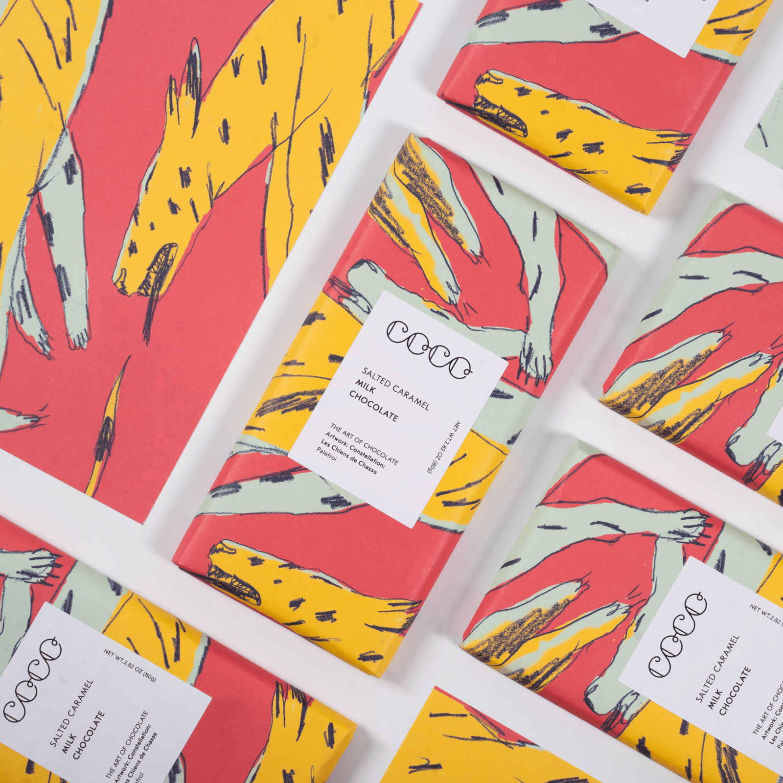 COCO Chocolatier - Vollmilch - Schokolade • Gesalzenes Karamell - Schokolade - ROSA ECK