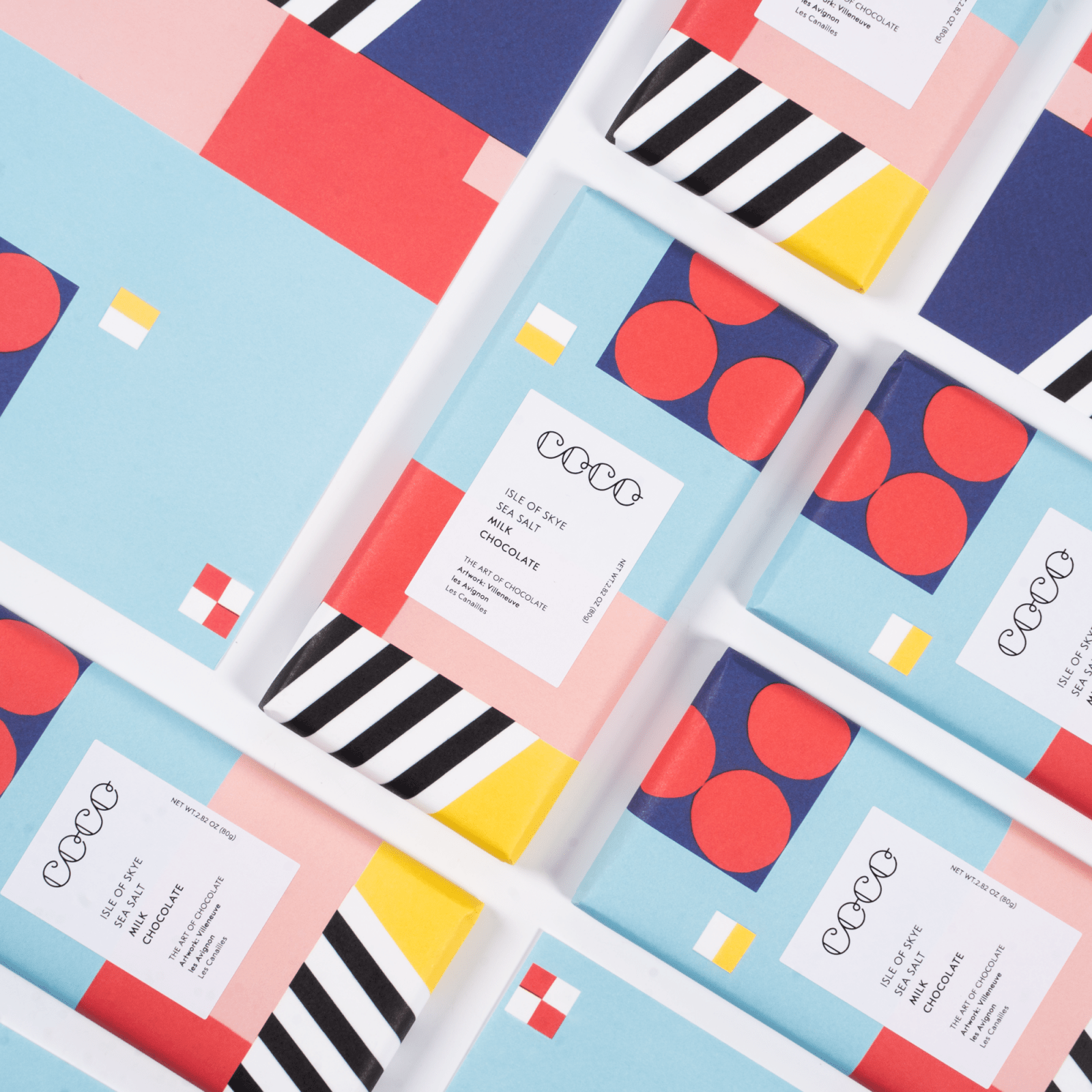 COCO Chocolatier - Vollmilch - Schokolade • Meersalz von Isle of Skye - Schokolade - ROSA ECK