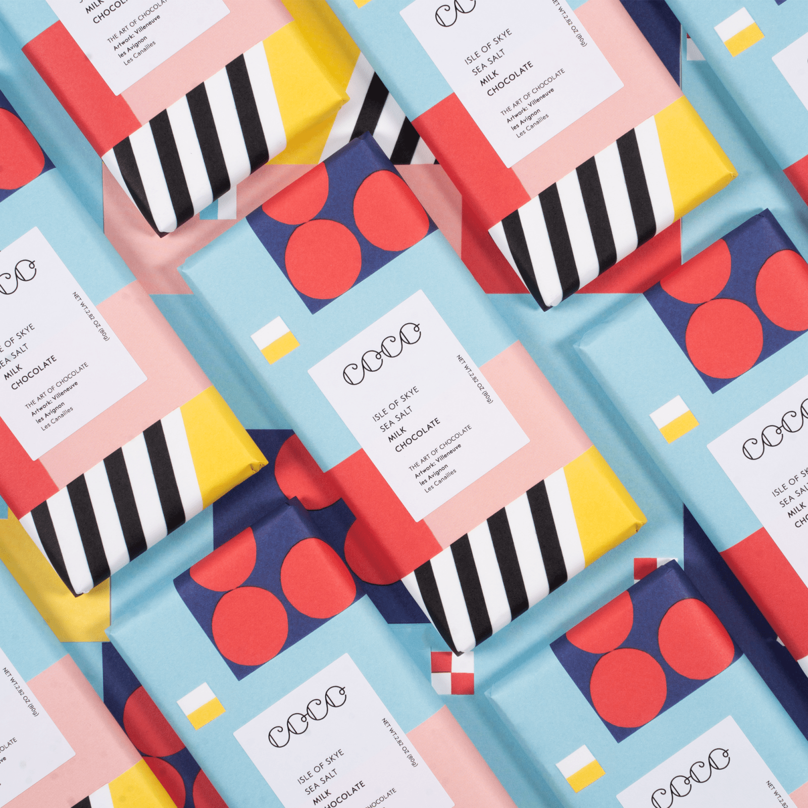 COCO Chocolatier - Vollmilch - Schokolade • Meersalz von Isle of Skye - Schokolade - ROSA ECK