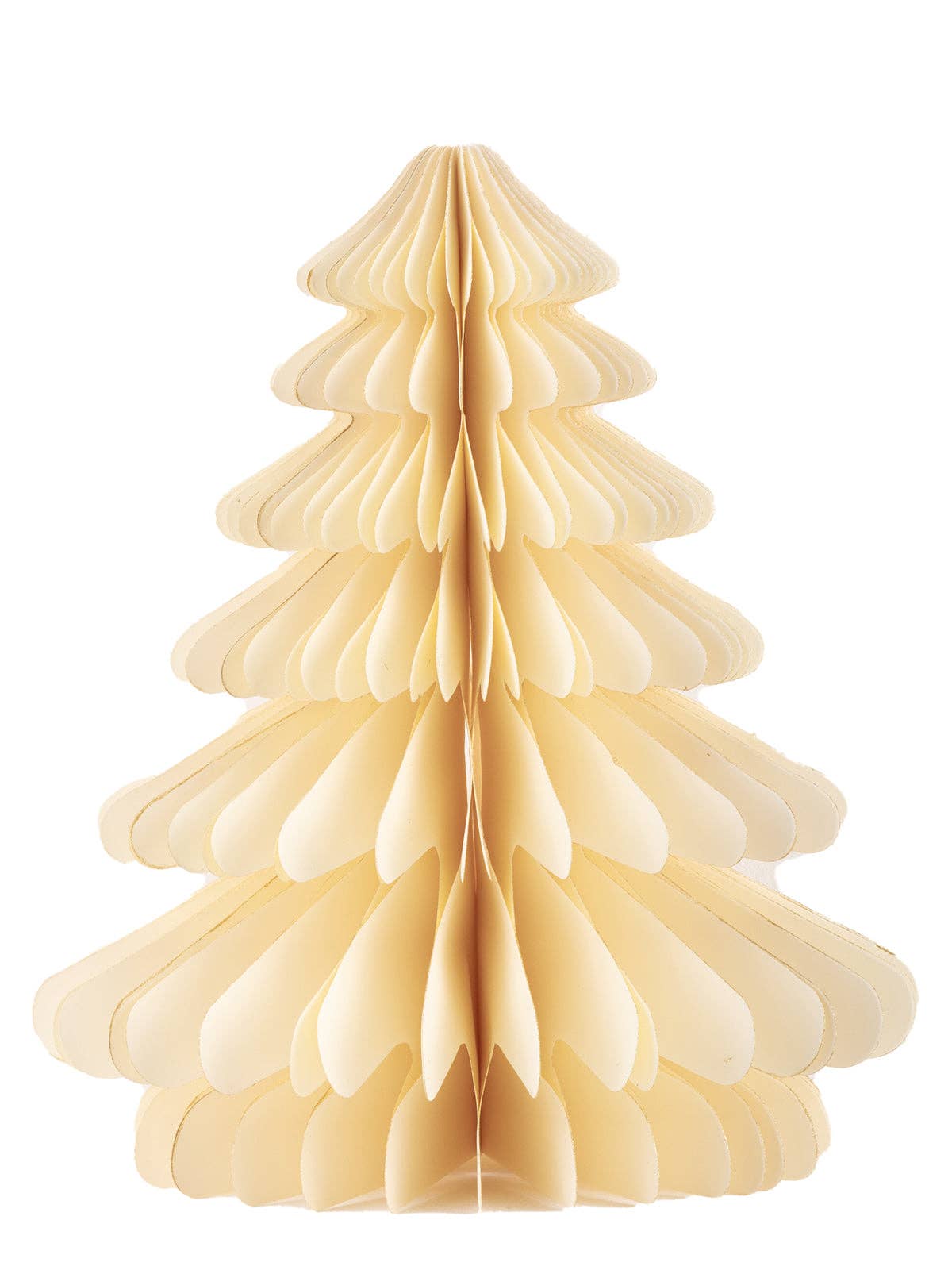 coopz - Papiertanne rund groß zum Aufstellen (H 31 cm) • Creme - ROSA ECK