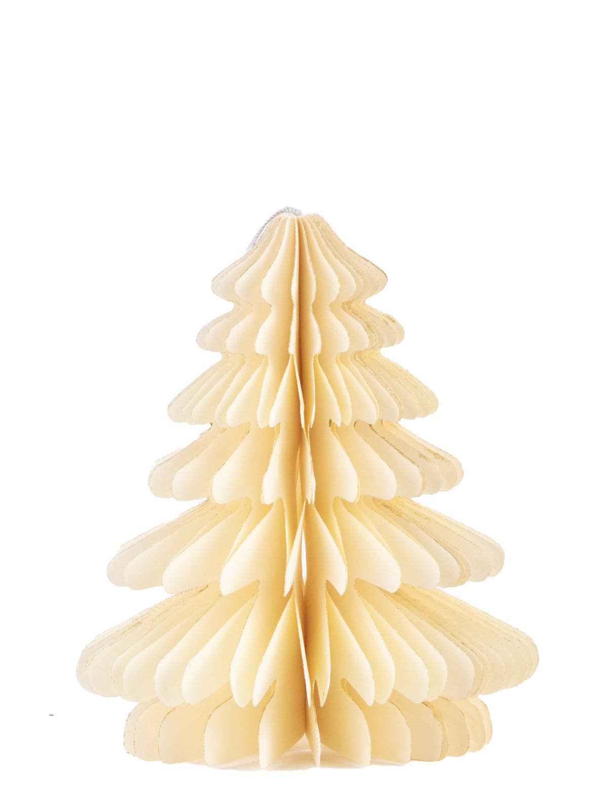 coopz - Papiertanne rund zum Aufstellen (H 15 cm) • Creme - ROSA ECK