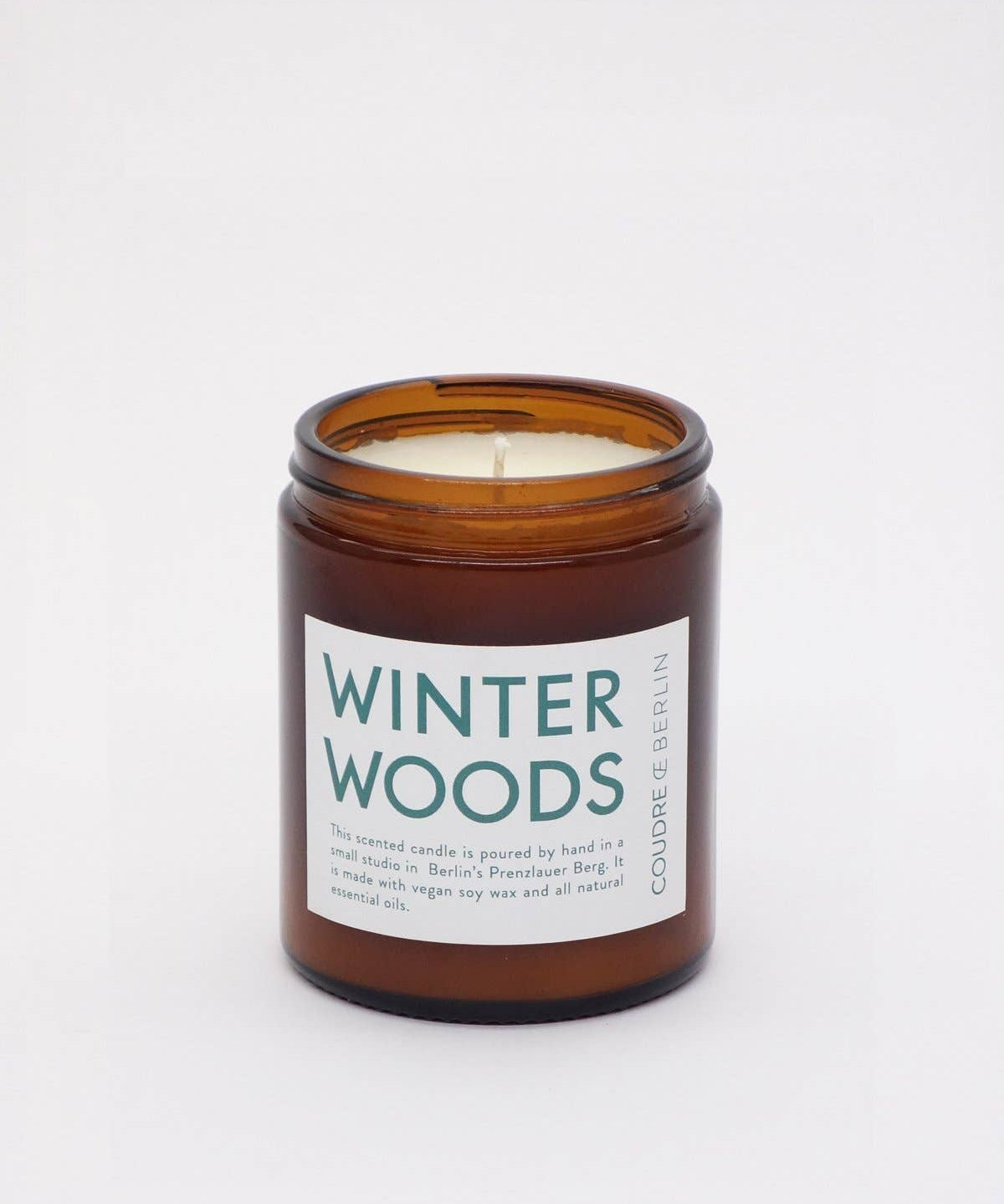 Coudre Berlin - WINTER WOODS Duftkerze Zedernholz & Gewürze - ROSA ECK - ESSENTIALS, Kerze,