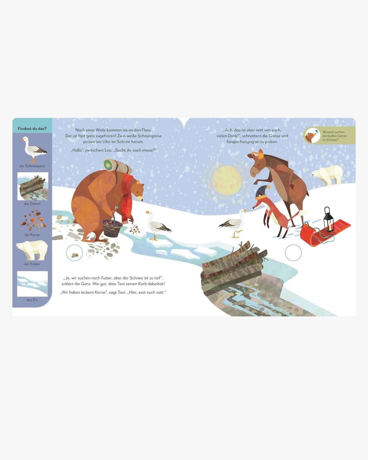 DK Verlag - Eine Nacht im Winterwald – Kinderbuch - Kinderbuch - ROSA ECK