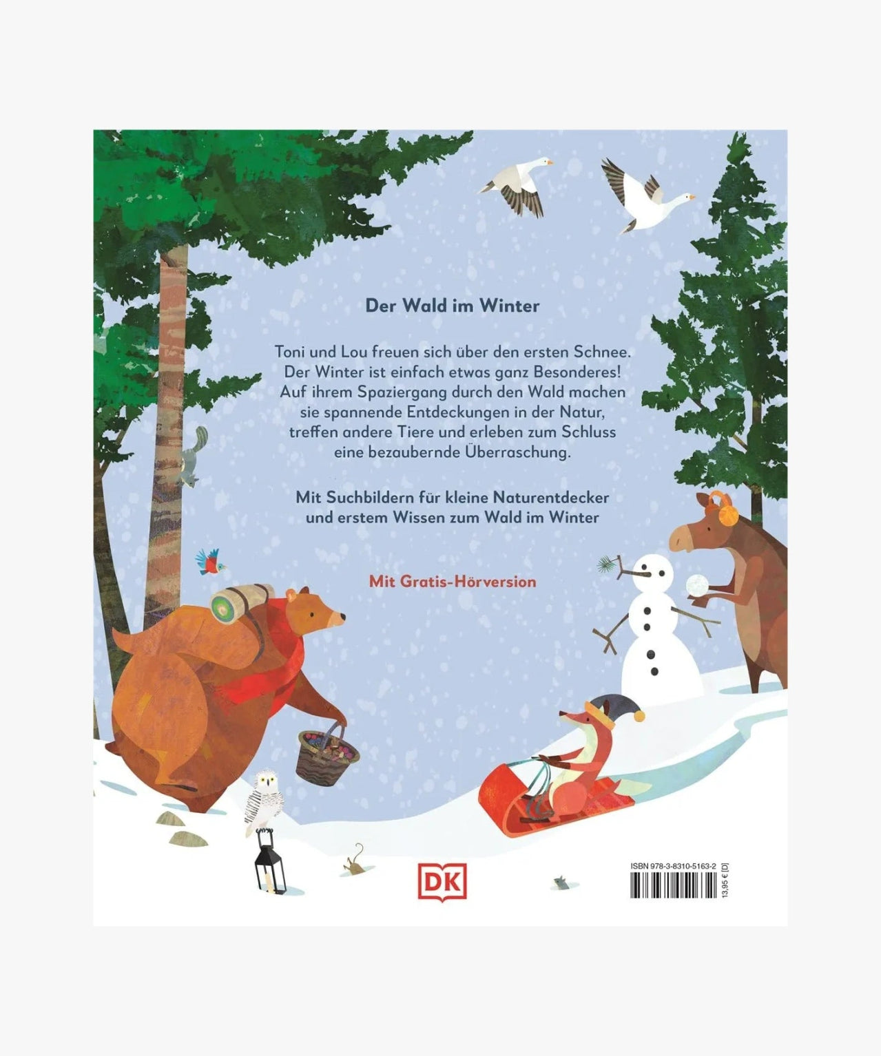 DK Verlag - Eine Nacht im Winterwald – Kinderbuch - Kinderbuch - ROSA ECK