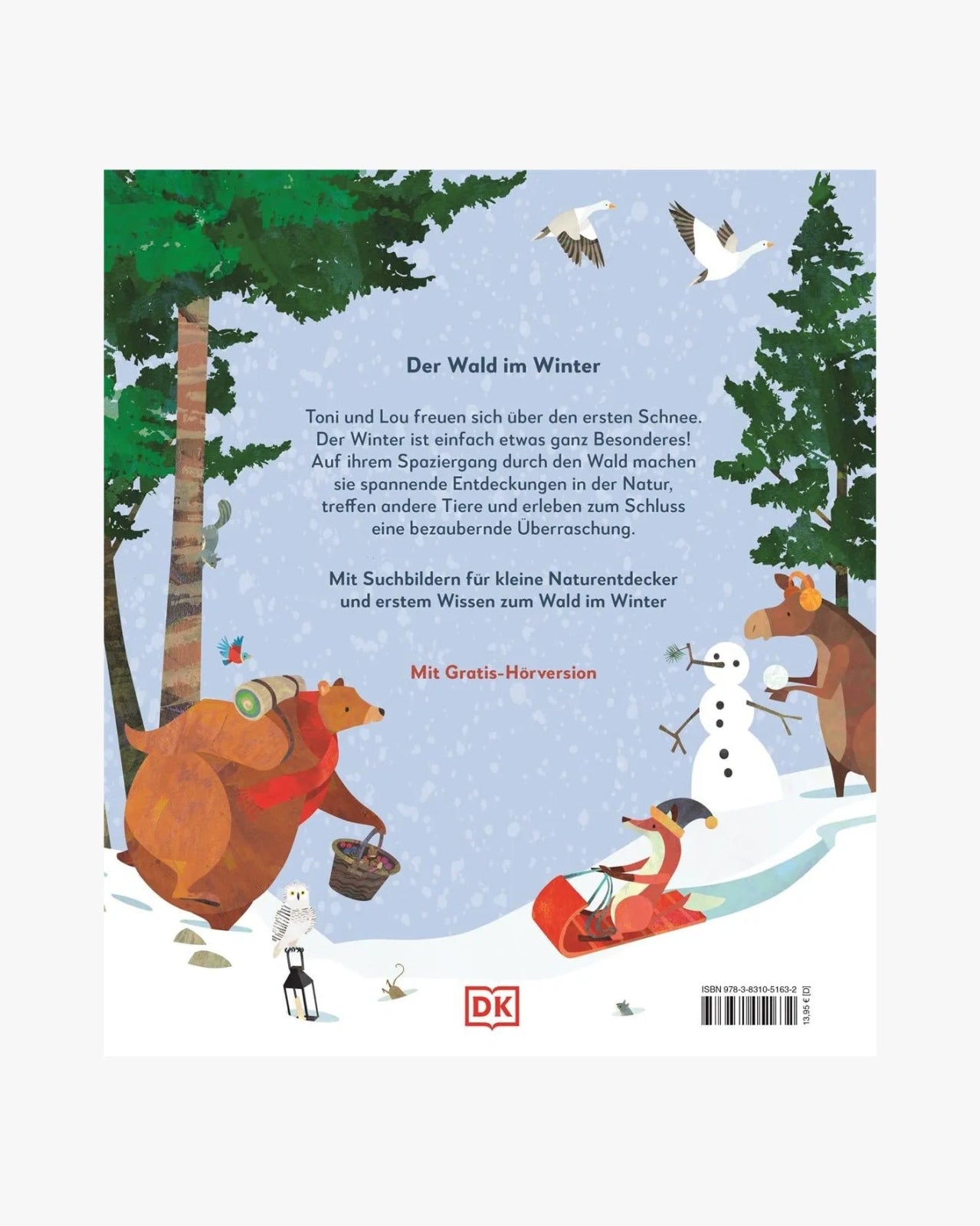 DK Verlag - Eine Nacht im Winterwald – Kinderbuch - Kinderbuch - ROSA ECK