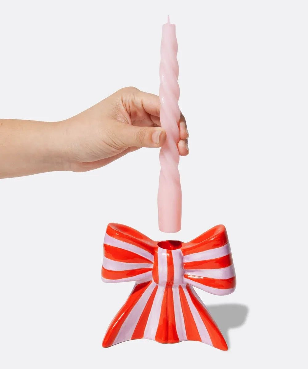 DOIY - BOW Kerzenhalter in Schleifenform (M) - Kerzenständer - ROSA ECK Concept Store