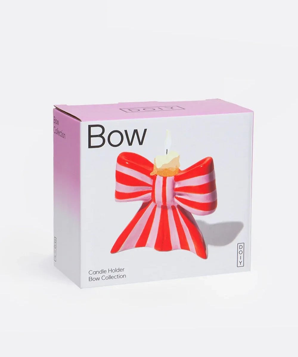 DOIY - BOW Kerzenhalter in Schleifenform (M) - Kerzenständer - ROSA ECK Concept Store