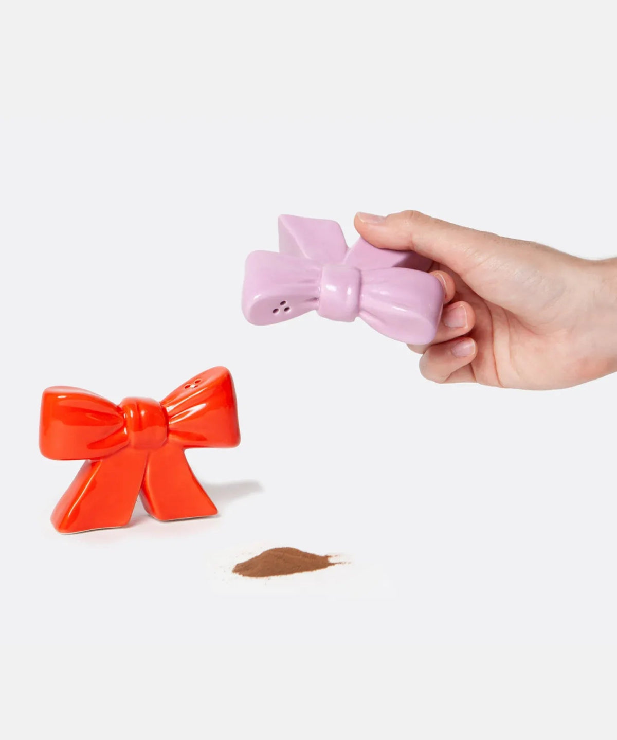 DOIY - BOW Salz - und Pfefferstreuer (2er - Set) - Salz - & Pfefferstreuer - ROSA ECK