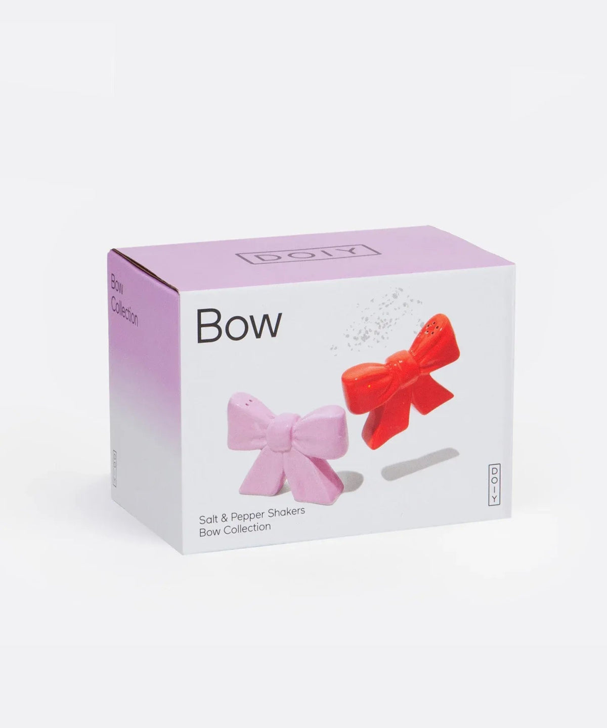 DOIY - BOW Salz - und Pfefferstreuer (2er - Set) - Salz - & Pfefferstreuer - ROSA ECK