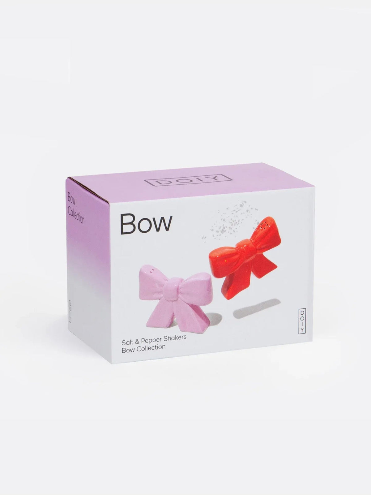 DOIY - BOW Salz - und Pfefferstreuer (2er - Set) - Salz - & Pfefferstreuer - ROSA ECK