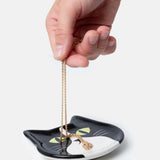 DOIY - CAT Schmucktablett Katze - Tablett - ROSA ECK