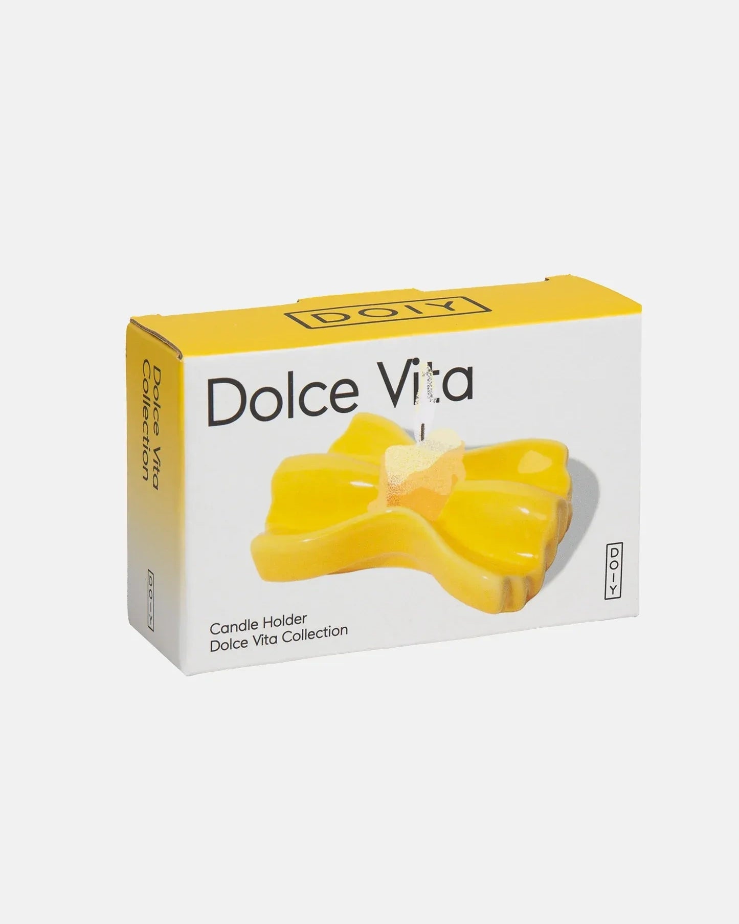 DOIY - DOLCE VITA Kerzenhalter • Farfalle - ROSA ECK
