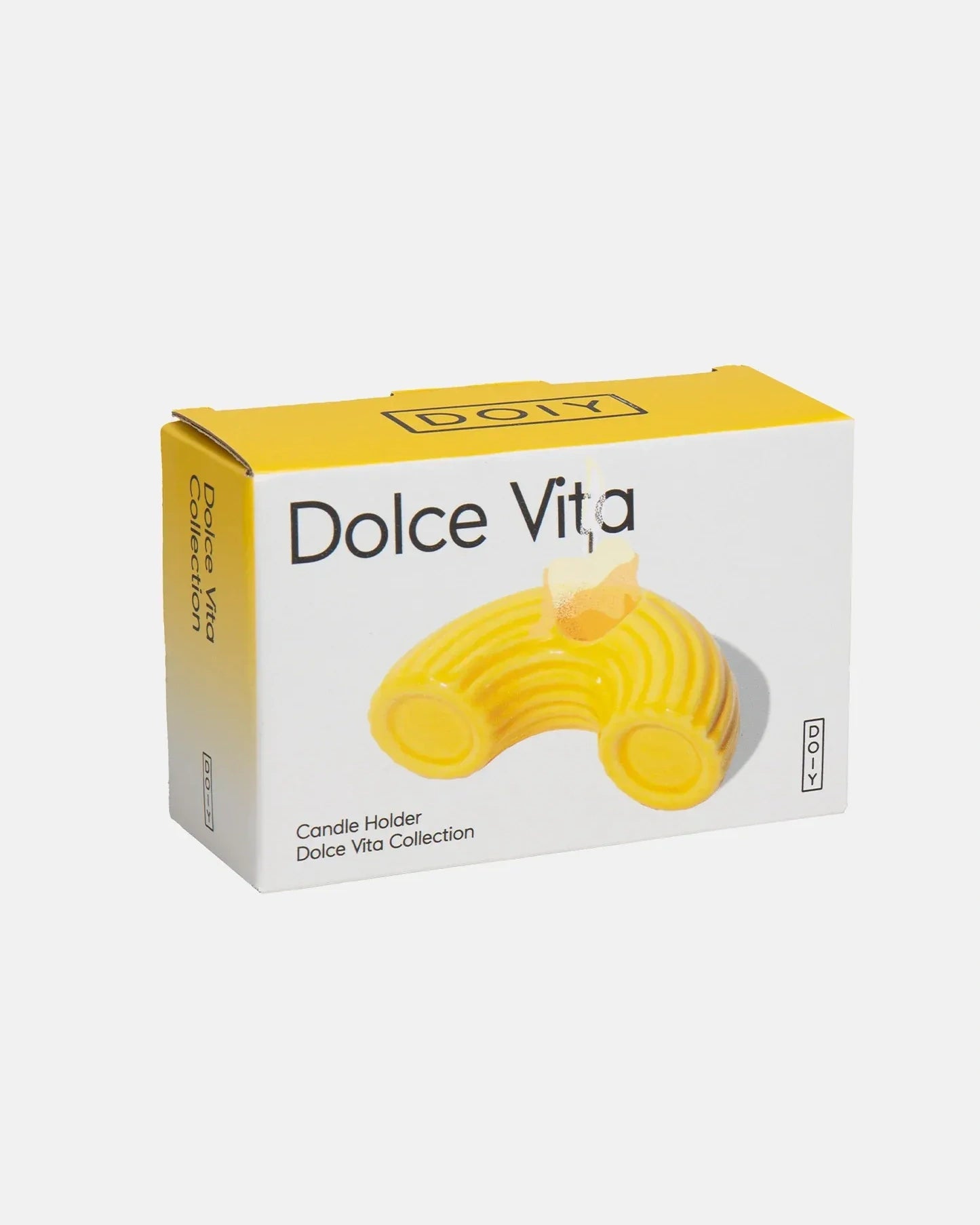 DOIY - DOLCE VITA Kerzenhalter • Macaroni - ROSA ECK