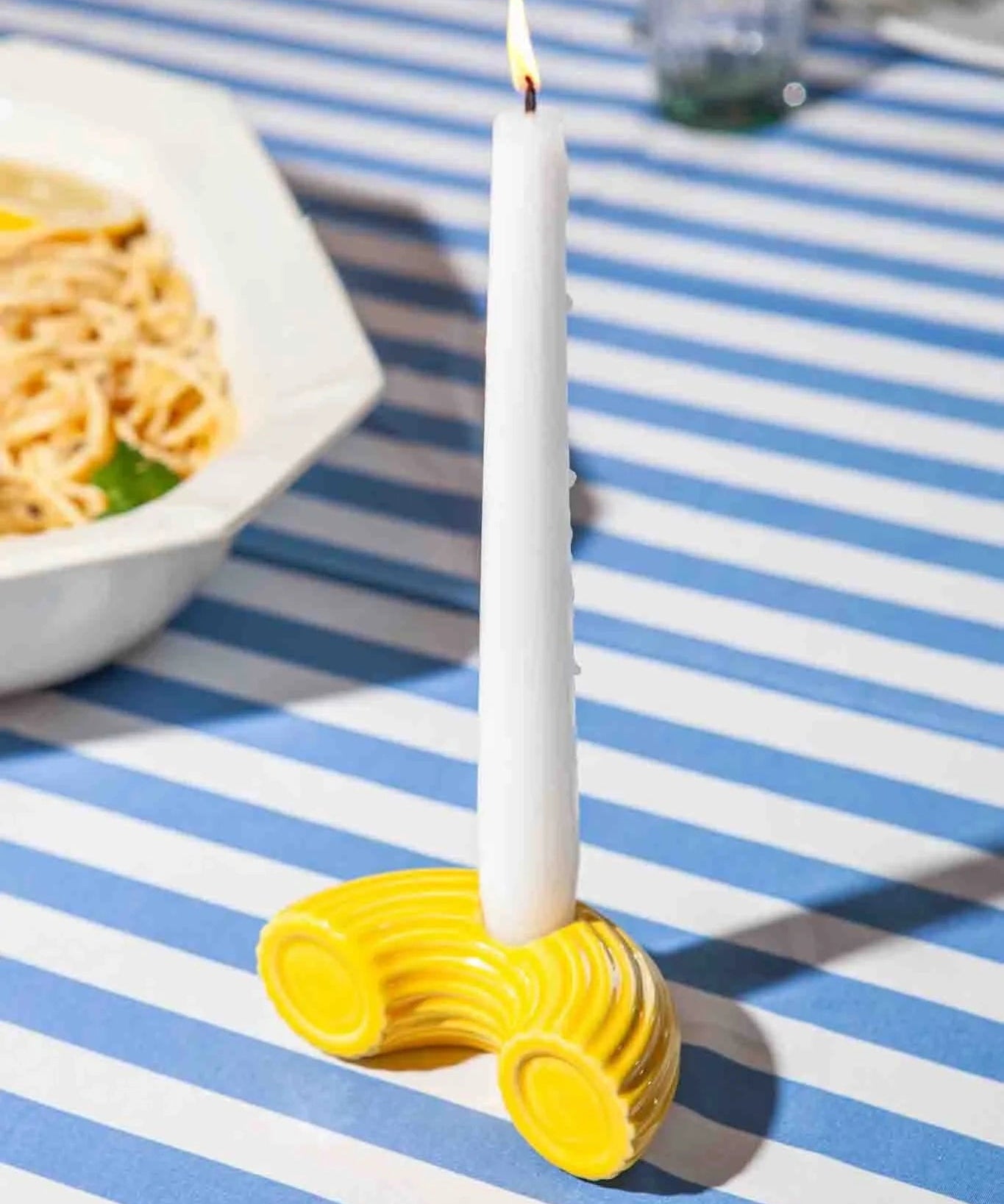 DOIY - DOLCE VITA Kerzenhalter • Macaroni - ROSA ECK