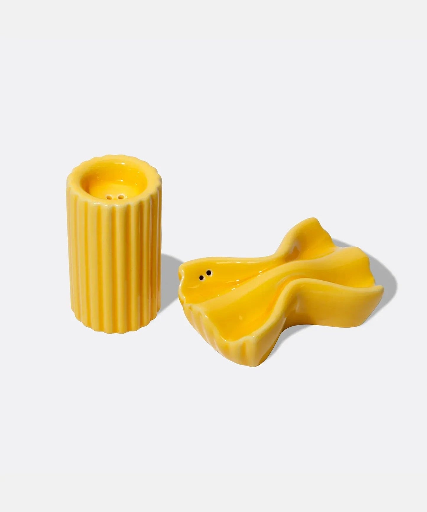 DOIY - DOLCE VITA Salz - und Pfefferstreuer (2er - Set) • Farfalle & Macaroni - ROSA ECK