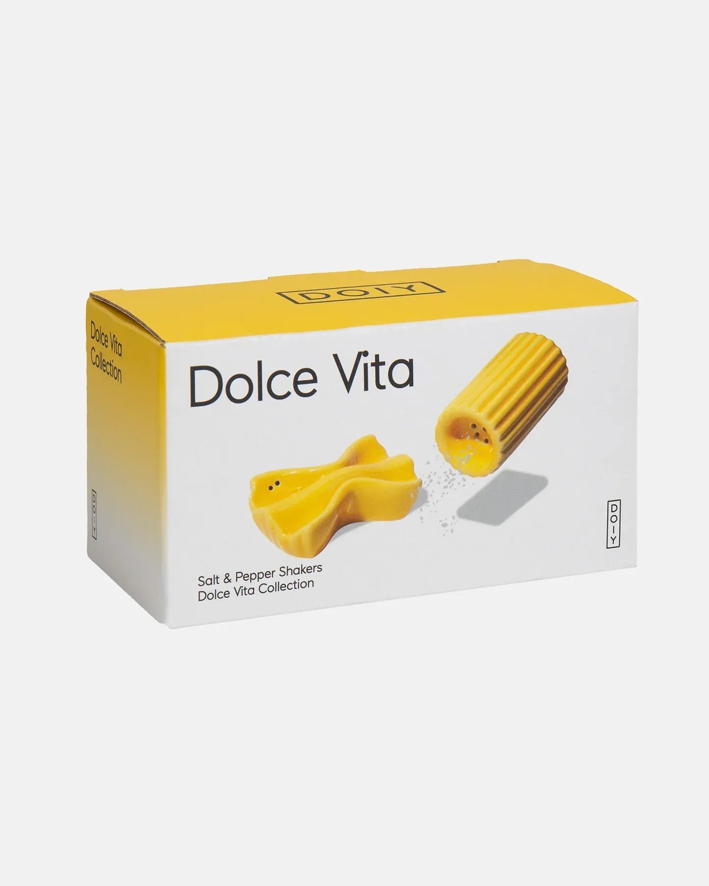 DOIY - DOLCE VITA Salz - und Pfefferstreuer (2er - Set) • Farfalle & Macaroni - ROSA ECK
