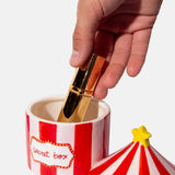 DOIY - FUNFAIR Aufbewahrungsbox Zirkuszelt - Dose - ROSA ECK
