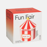 DOIY - FUNFAIR Aufbewahrungsbox Zirkuszelt - Dose - ROSA ECK