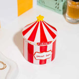 DOIY - FUNFAIR Aufbewahrungsbox Zirkuszelt - Dose - ROSA ECK