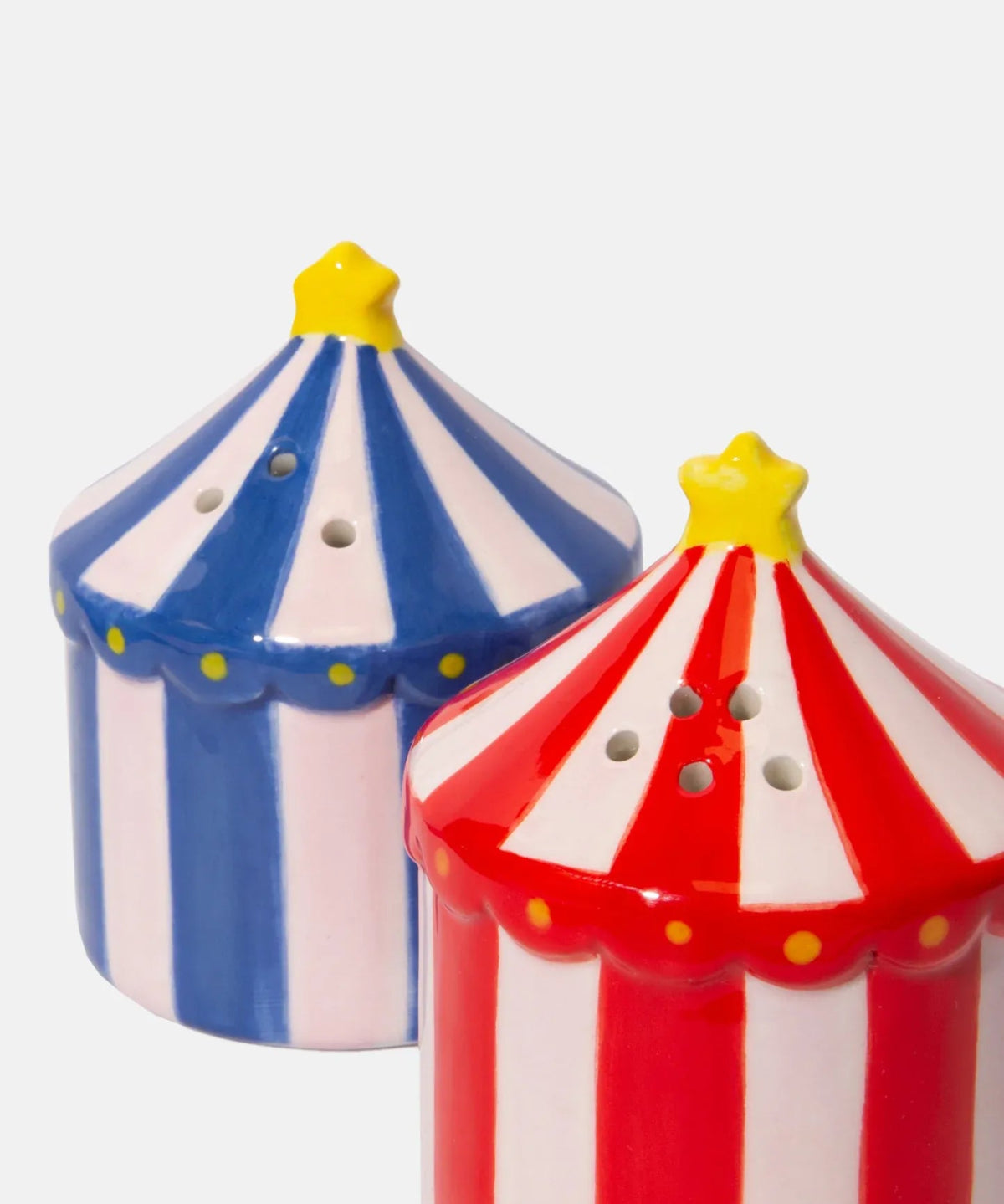 DOIY - FUNFAIR Salz - und Pfefferstreuer (2er - Set) - Salz - & Pfefferstreuer - ROSA ECK