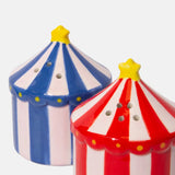 DOIY - FUNFAIR Salz - und Pfefferstreuer (2er - Set) - Salz - & Pfefferstreuer - ROSA ECK
