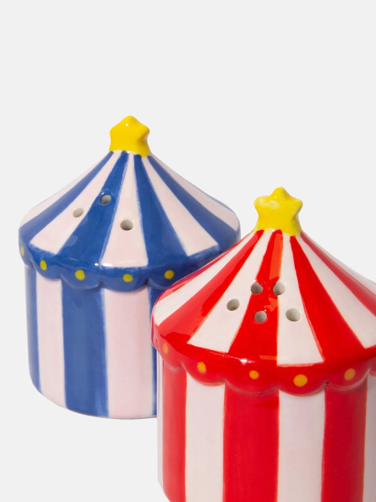 DOIY - FUNFAIR Salz - und Pfefferstreuer (2er - Set) - Salz - & Pfefferstreuer - ROSA ECK