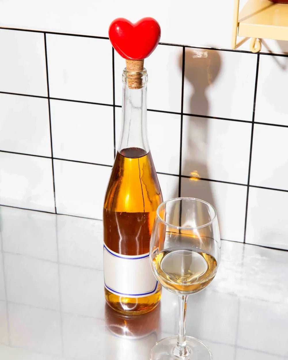 DOIY - LOVE Flaschenverschluss Herz - Flaschenverschluss - ROSA ECK