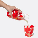 DOIY - LOVE Karaffe & Trinkglas Set mit Herzmotiv - Karaffe - ROSA ECK Concept Store