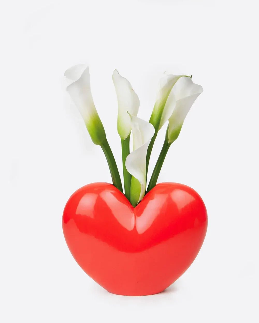 DOIY - LOVE Vase • Rot - Vase - ROSA ECK