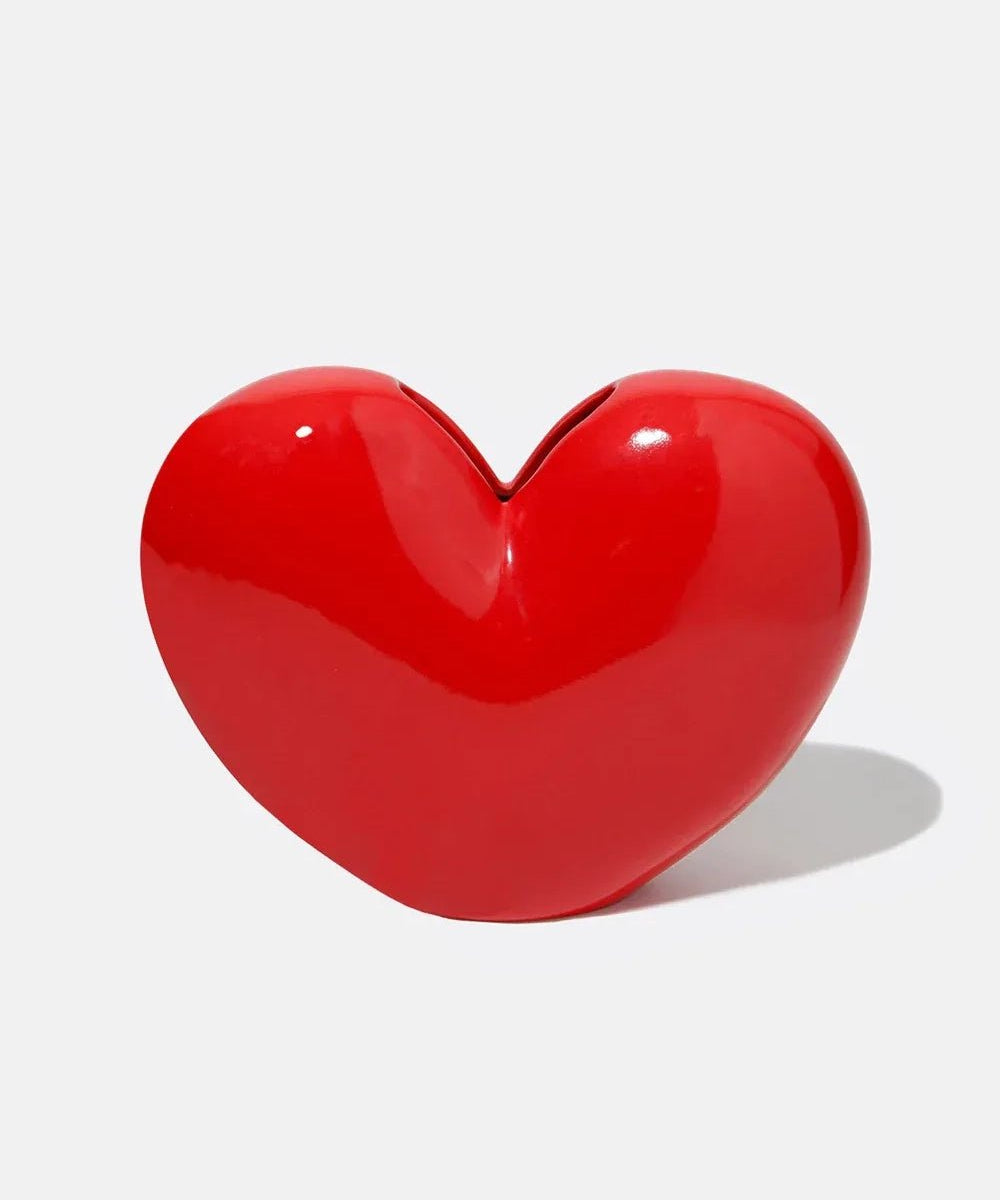 DOIY - LOVE Vase • Rot - Vase - ROSA ECK