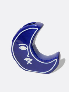 DOIY - MOON Vase | Blue - ROSA ECK Concept Store