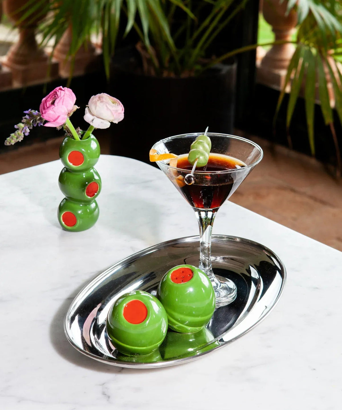 DOIY - OLIVIA Salz - und Pfefferstreuer (2er - Set) - Salz - & Pfefferstreuer - ROSA ECK