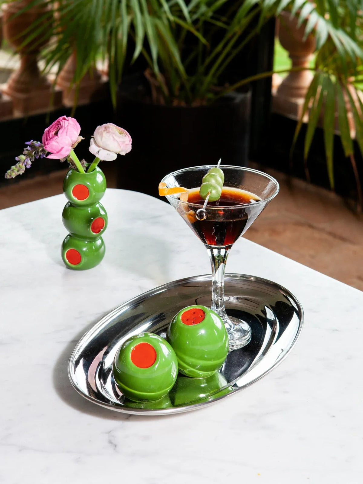 DOIY - OLIVIA Salz - und Pfefferstreuer (2er - Set) - Salz - & Pfefferstreuer - ROSA ECK