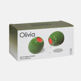 DOIY - OLIVIA Salz - und Pfefferstreuer (2er - Set) - Salz - & Pfefferstreuer - ROSA ECK