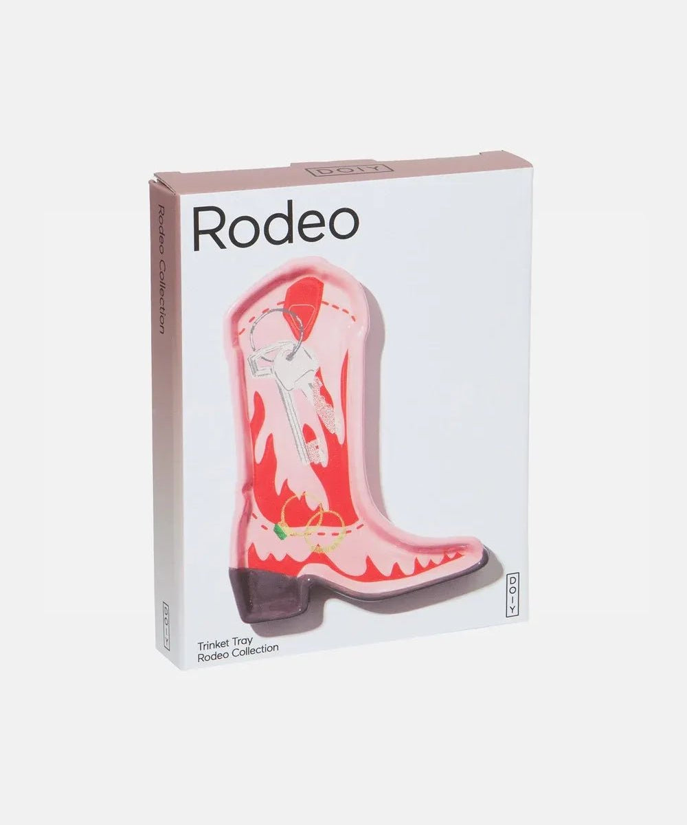 DOIY - RODEO BOOT Schmucktablett (L) - Ablageschale - ROSA ECK Concept Store