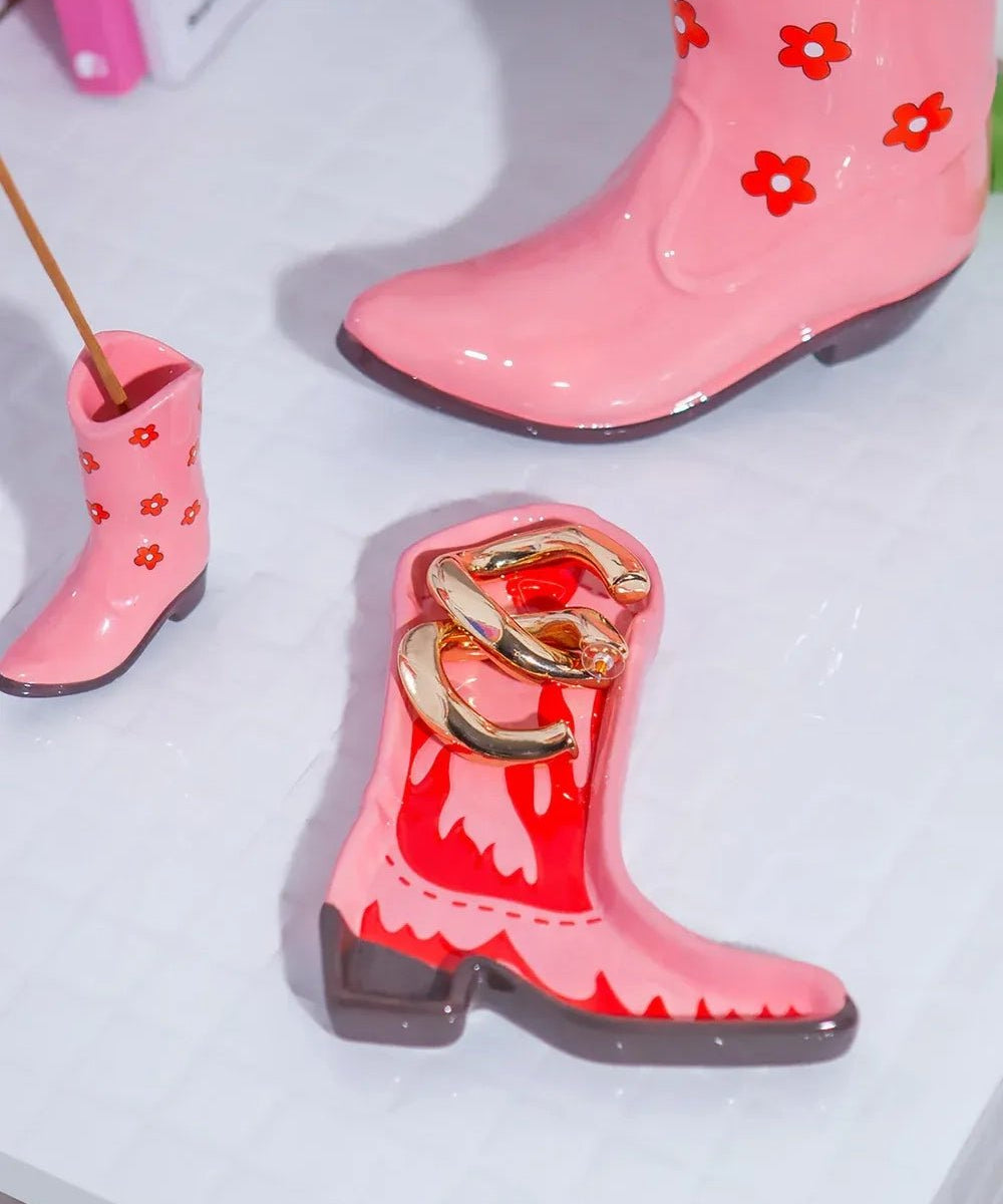 DOIY - RODEO BOOT Schmucktablett (L) - Ablageschale - ROSA ECK Concept Store