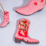 DOIY - RODEO BOOT Schmucktablett (L) - Ablageschale - ROSA ECK Concept Store