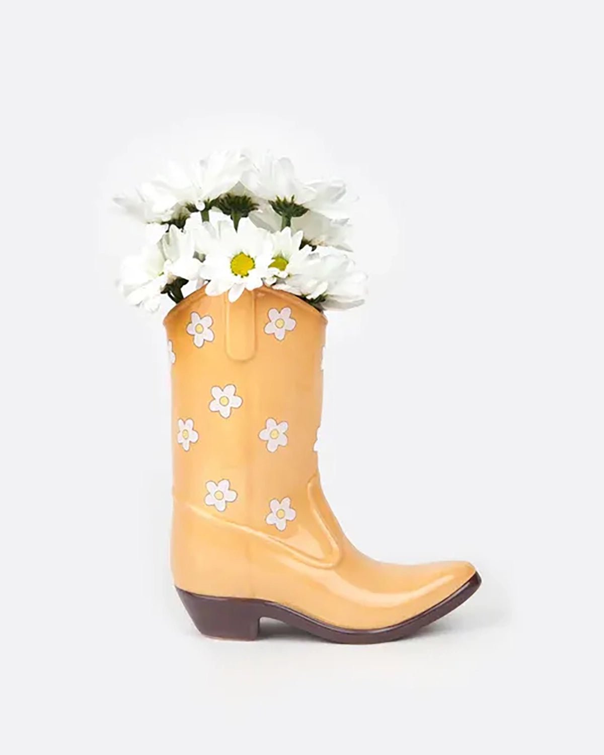 DOIY - RODEO BOOT Vase (L) • Yellow - Vase - ROSA ECK Concept Store