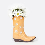 DOIY - RODEO BOOT Vase (L) • Yellow - Vase - ROSA ECK Concept Store