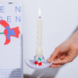DOIY - RODEO Kerzenständer • Lila Cowboyhut - ROSA ECK